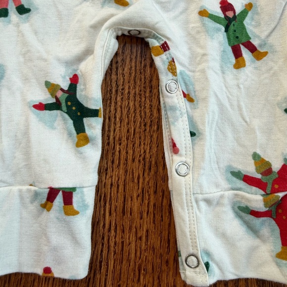 Larkspur Bamboo Snow Angels Romper 3-6 Months - Picture 3 of 6